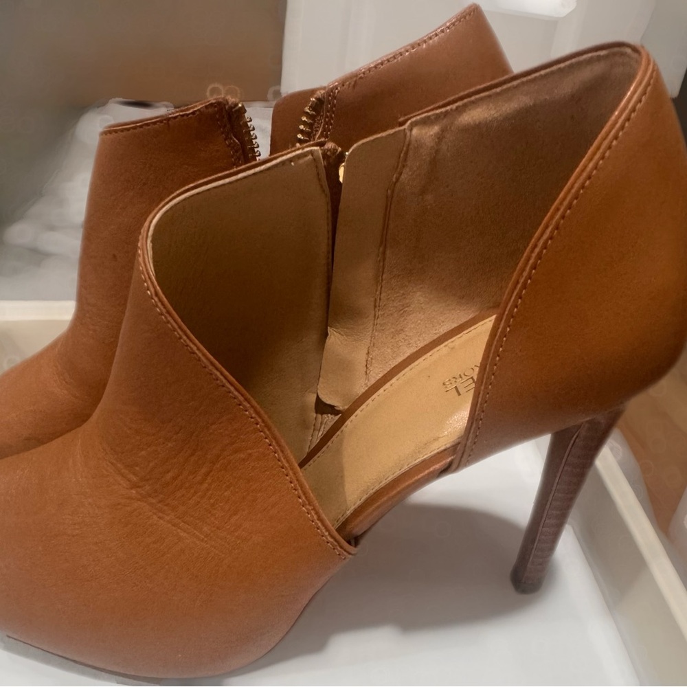 MICHAEL Michael Kors Brown Heeled Ankle Boots